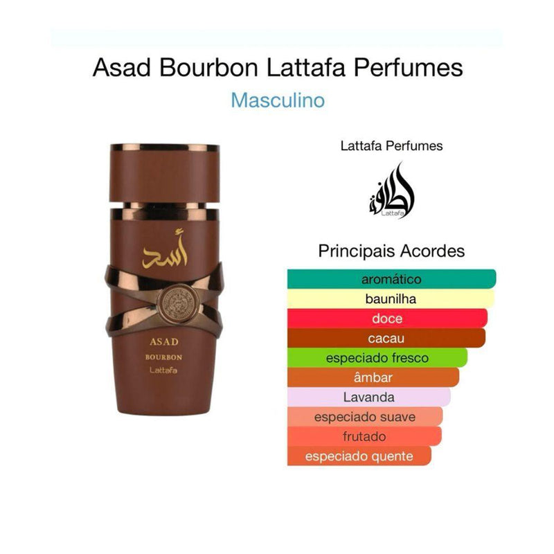 Perfume Asad Bourbon EDP 100ml